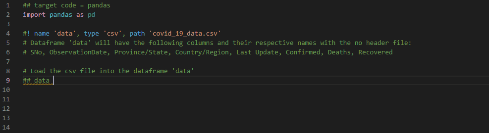 code-recommendation-pandas